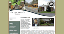 Desktop Screenshot of grundycountytn.net