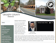 Tablet Screenshot of grundycountytn.net